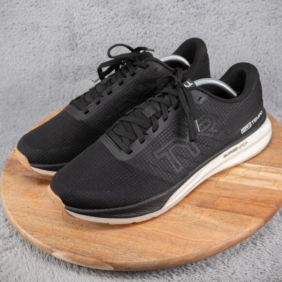 TYR Men's SR-1 Tempo Runner Size 12 Black/White - Picture 3 of 8